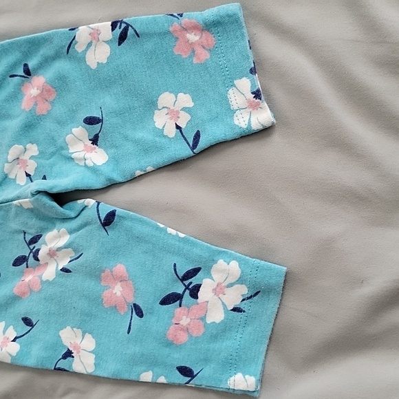 Carter's Baby Girl's Floral Pants - Picture 7 of 8